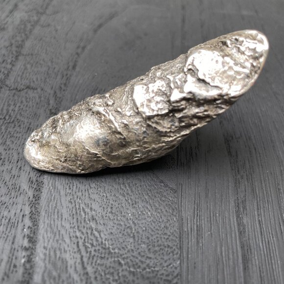 NAVAJO Helen Harrison Signed Sterling Silver Handmade RING (Size 7) Vintage 2.5” - Picture 4 of 12